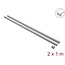 Delock Cable Duct self-adhesive with sliding cover 24 x 14 mm incl. connector - length 1 m pack of 2 pcs grey