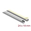 Delock Cable Duct self-adhesive with sliding cover 24 x 14 mm incl. connector - length 1 m pack of 2 pcs grey