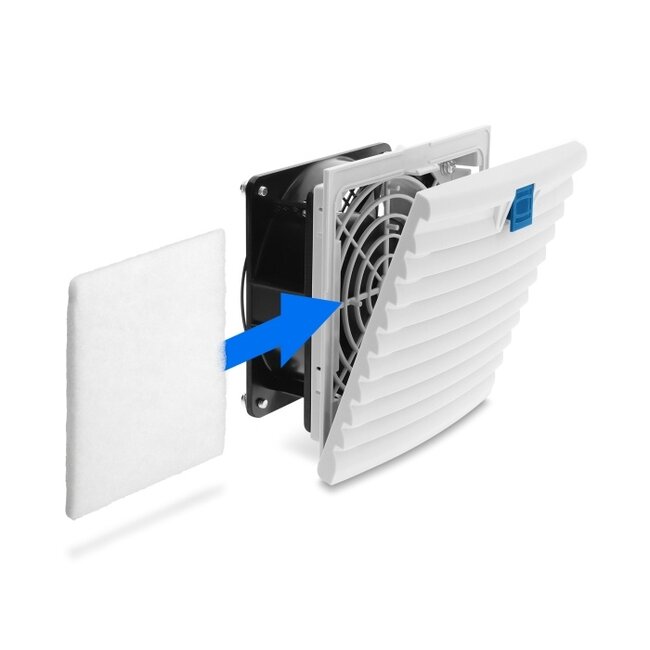 Delock Axial Fan 230 V AC with Filter 148 x 148 x 68 mm