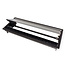 BACHMANN CONI Einbaurahmen 4-fach, schwarz RAL9005 lackiert