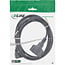 InLine® Netadapterkabel, IEC C14 Schroefdraad Naar Geaard Stopcontact, 1m