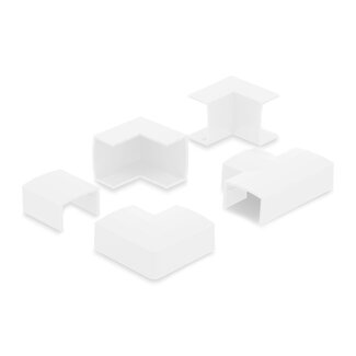 DeLOCK Delock Connector for 24 x 14 mm cable duct, set 5 pcs white