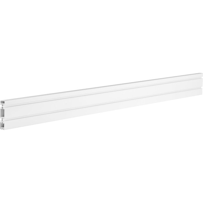 InLine® Slatwall Panel aluminium, voor wandmontage, wit, 1,2m