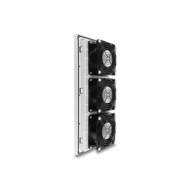 Delock 3 Axial Fans 230 V AC with Filter 418 x 180 x 84 mm