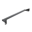 Delock 19″ 1U Cable Management Panel / Cable Routing Panel depth adjustable 40 - 90 mm black