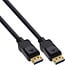 InLine® DisplayPort 2.1-kabel, UHBR20 80 Gb/s, zwart, 1m