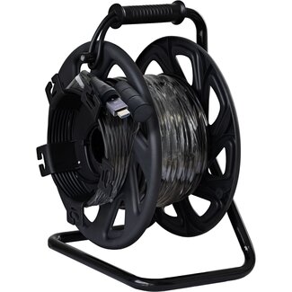 InLine InLine HDMI active optical cable (AOC) op haspel | gepantserd | HDMI2.1 (8K 60Hz + HDR) | 90 meter