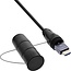 InLine HDMI active optical cable (AOC) op haspel | gepantserd | HDMI2.1 (8K 60Hz + HDR) | 90 meter