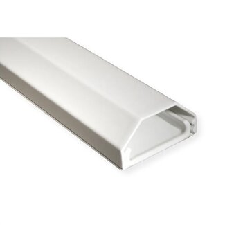 Roline Roline muur kabelgoot | 110 x 3,3 cm | aluminium | wit