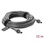 Delock DC 5.5 x 2.1 to DC 5.5 x 2.1 mm Cable compatible with Starlink Mini, 10 m grey