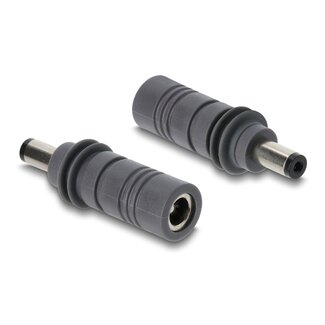 DeLOCK Delock DC 5.5 x 2.1 mm to DC 5.5 x 2.1 mm Adapter, compatible with Starlink Mini, grey