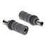Delock DC 5.5 x 2.1 mm to DC 5.5 x 2.1 mm Adapter, compatible with Starlink Mini, grey