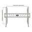 InLine® Muurbeugel, voor LCD/LED/Plasma 81-140cm (32-55"), max. 50kg