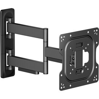 InLine InLine® Full-Motion TV-muurbeugel, 23-43 inch, tot 35 kg, zwart