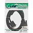 InLine® DVI-D kabel, digitaal 24+1 male / male, dual link, 2 ferrieten, 3m