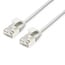 ROLINE F/UTP DataCenter Patchkabel Cat.6A (Class EA), LSOH, extra dun, wit, 1,5 m