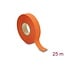 Delock Cloth Adhesive Tape 25 m x 19 mm untearable self-adhesive orange