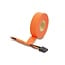 Delock Cloth Adhesive Tape 25 m x 19 mm untearable self-adhesive orange