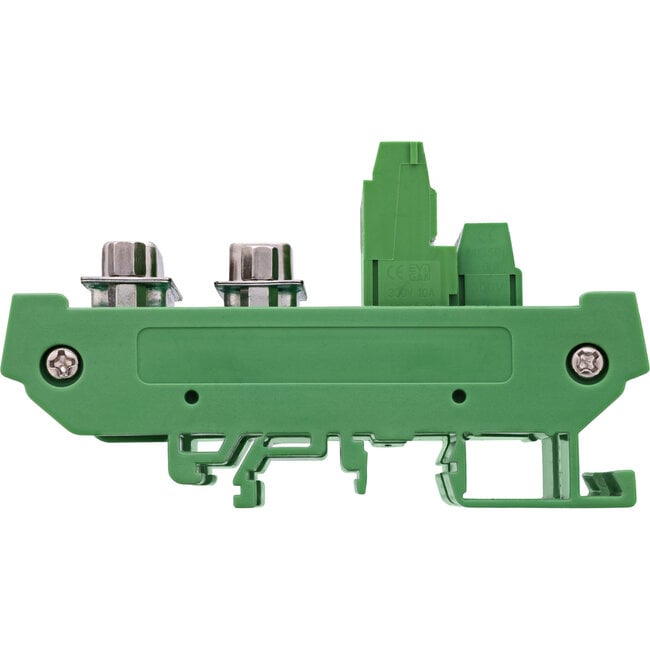 InLine® D-Sub 25 aansluitblok, stekker/bus, schroefaansluiting, voor opzetrail