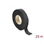 Delock Cloth Adhesive Tape 25 m x 19 mm untearable self-adhesive black