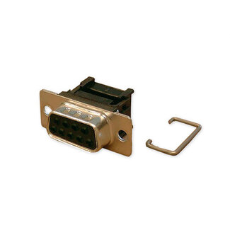 Intronics OEM 9 polige D-sub female flat cable connector
