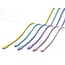 Goobay Set of 2 USB-C silicone cables, 1.5 m, purple