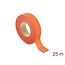 Delock Cloth Adhesive Tape 25 m x 19 mm tearable self-adhesive orange