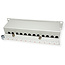 ROLINE 10-inch Patchpanel 12 Poorts, Cat.6A (Class EA), afgeschermd