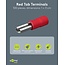 Goobay Tools Female Tab Terminal, red