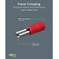 Goobay Tools Female Tab Terminal, red