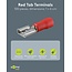 Goobay Tools Female Tab Terminal, red