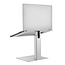 My Wall notebookstandaard | verstelbare hoogte | aluminium