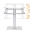 My Wall notebookstandaard | verstelbare hoogte | aluminium
