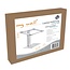 My Wall notebookstandaard | verstelbare hoogte | aluminium