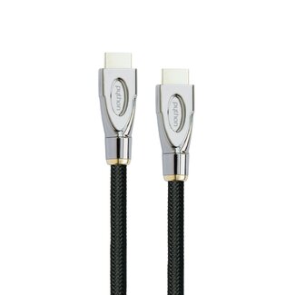 Python PYTHON HDMI kabel | HDMI2.0 (4K 60Hz + HDR) | nylon | 1,5 meter