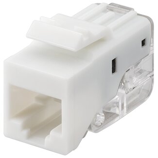 Goobay Goobay Keystone Module RJ45 Coupler CAT 5e, UTP, 100 MHz