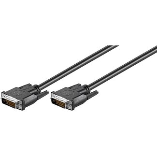 Goobay Goobay DVI-D Full HD Cable Dual Link, nickel 1.8 m