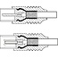 Goobay Antenna Cable with Ferrite (80 dB), Double Shielded 2.5 m
