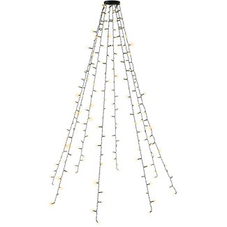 Goobay Goobay 200 LED Tree String Lights with Ring, 8x 1.5 m
