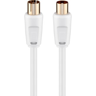 Goobay Goobay Antenna Cable (80 dB), Double Shielded 1.5 m