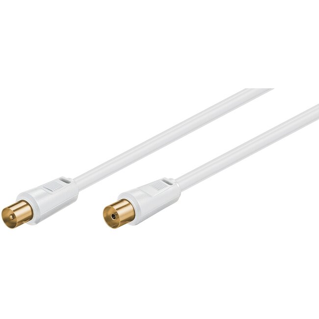 Goobay Antenna Cable (80 dB), Double Shielded 1.5 m