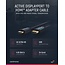 Clicktronic Active DisplayPort to HDMI Adapter Cable 10 m