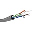 Goobay CAT 6 network cable, U/UTP, grey 305 m