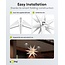 Goobay LED Christmas Star 3D, Ø 56 cm, with Mains Cable