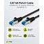 Goobay CAT 6 A Patch Cable S/FTP (PiMF), 1 m, black, Set of 5