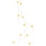 Goobay 20 LED Silver Wire Fairy Lights "Stars"