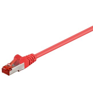 Goobay Goobay CAT 6 Patch Cable, S/FTP (PiMF), red 1 m
