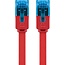 Goobay CAT 6 A Flat Patch Cable U/UTP, red 5 m