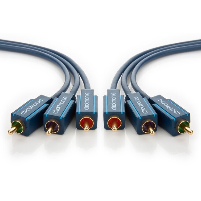 Clicktronic YUV Component Cable 3 m