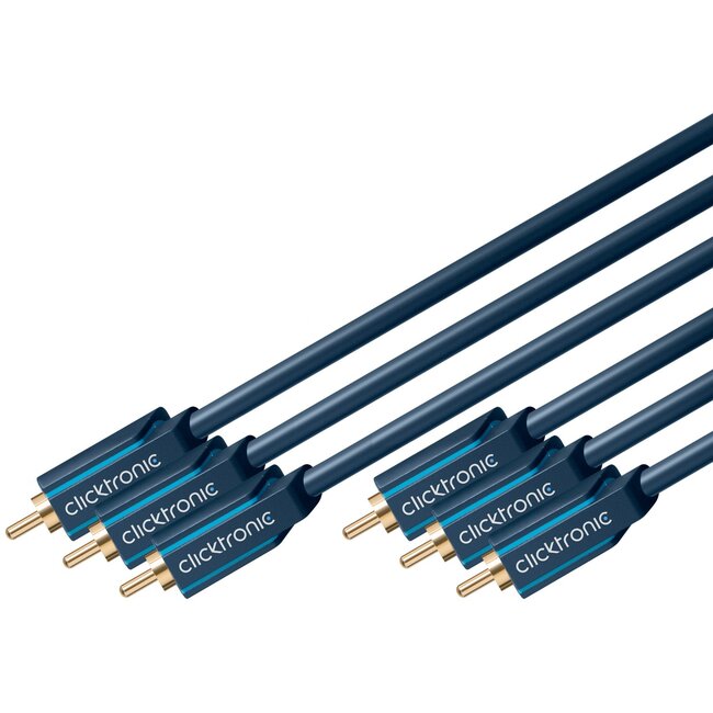 Clicktronic YUV Component Cable 3 m